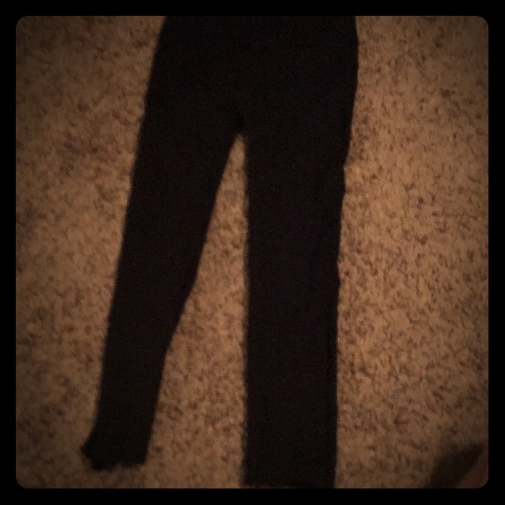 Rue 21 Black Nylon Leggings